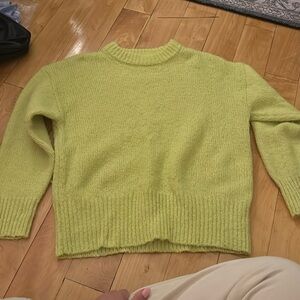 Oversized soft sweater.